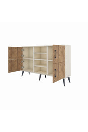 Arges Konsol 5 Raflı 4 Kapaklı 132x30x83 - S144M034V01A
