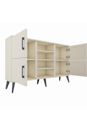 Arges Konsol 5 Raflı 4 Kapaklı 132x30x83 - S144M034V04A