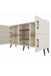 Arges Konsol 5 Raflı 4 Kapaklı 132x30x83 - S144M034V06A