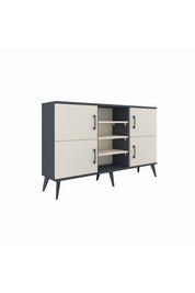Arges Konsol 5 Raflı 4 Kapaklı 132x30x83 - S144M034V13A