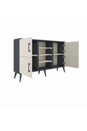 Arges Konsol 5 Raflı 4 Kapaklı 132x30x83 - S144M034V13A