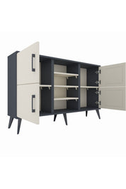 Arges Konsol 5 Raflı 4 Kapaklı 132x30x83 - S144M034V13A