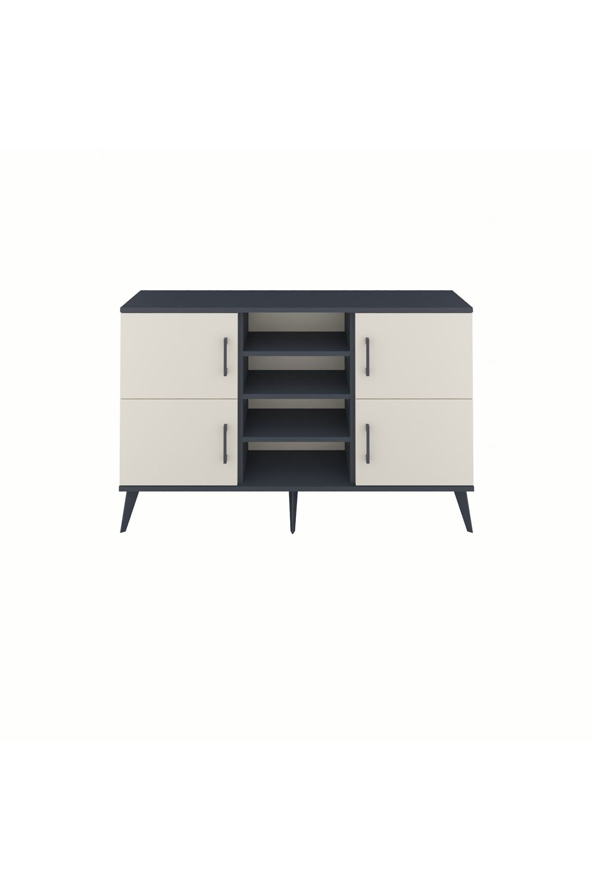 Arges Konsol 5 Raflı 4 Kapaklı 132x30x83 - S144M034V14A