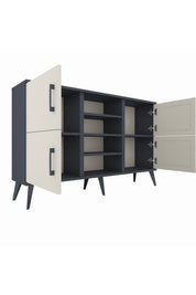Arges Konsol 5 Raflı 4 Kapaklı 132x30x83 - S144M034V14A