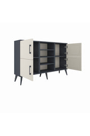 Arges Konsol 5 Raflı 4 Kapaklı 132x30x83 - S144M034V14A