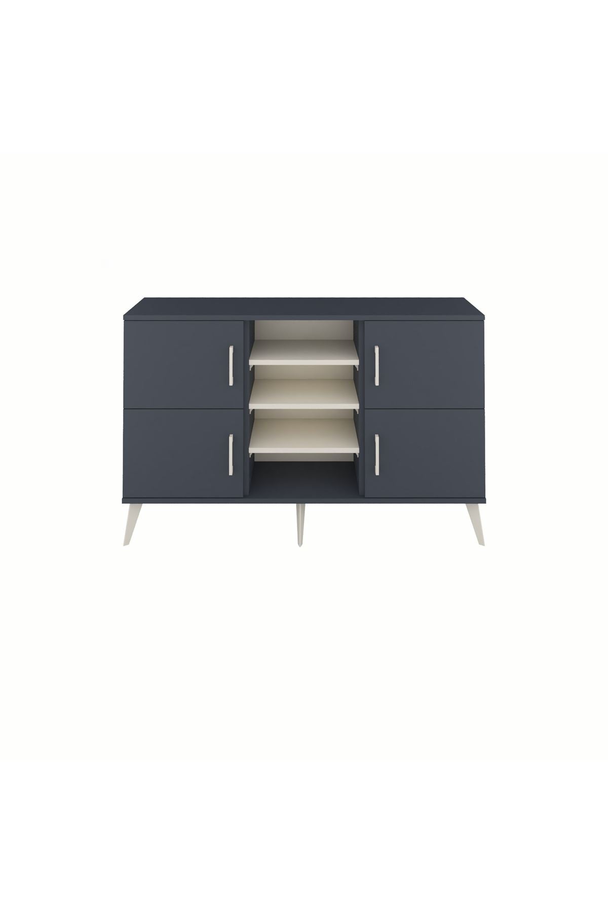 Arges Konsol 5 Raflı 4 Kapaklı 132x30x83 - S144M034V16A