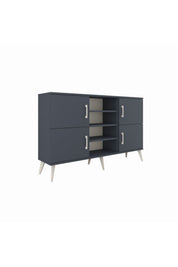 Arges Konsol 5 Raflı 4 Kapaklı 132x30x83 - S144M034V17A