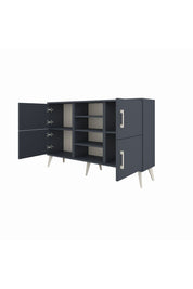 Arges Konsol 5 Raflı 4 Kapaklı 132x30x83 - S144M034V17A
