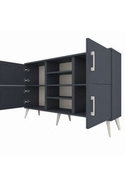 Arges Konsol 5 Raflı 4 Kapaklı 132x30x83 - S144M034V17A