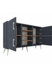 Arges Konsol 5 Raflı 4 Kapaklı 132x30x83 - S144M034V18A