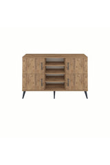 Arges Konsol 5 Raflı 4 Kapaklı 132x30x83