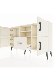Arges Konsol 4 Raflı Tek Çekmeceli 4 Kapaklı 132x30x83 - S144M035V04A