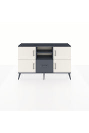 Arges Konsol 4 Raflı Tek Çekmeceli 4 Kapaklı 132x30x83 - S144M035V14A