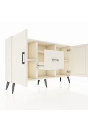 Arges Konsol 3 Raflı Tek Çekmeceli 2 Kapaklı 132x30x83 - S144M037V04A