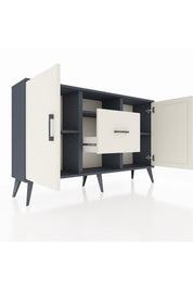 Arges Konsol 3 Raflı Tek Çekmeceli 2 Kapaklı 132x30x83 - S144M037V13A