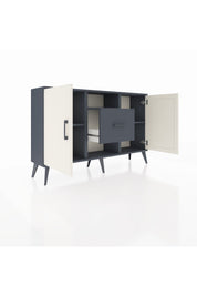 Arges Konsol 3 Raflı Tek Çekmeceli 2 Kapaklı 132x30x83 - S144M037V14A