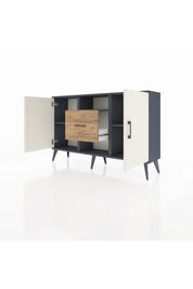 Arges Konsol 3 Raflı Tek Çekmeceli 2 Kapaklı 132x30x83 - S144M037V15A
