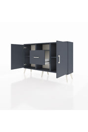 Arges Konsol 3 Raflı Tek Çekmeceli 2 Kapaklı 132x30x83 - S144M037V17A