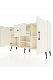 Arges Konsol 3 Raflı Tek Çekmeceli 2 Kapaklı 132x30x83 - S144M038V04A