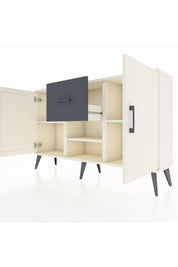 Arges Konsol 3 Raflı Tek Çekmeceli 2 Kapaklı 132x30x83 - S144M038V05A