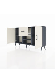 Arges Konsol 3 Raflı Tek Çekmeceli 2 Kapaklı 132x30x83 - S144M038V13A