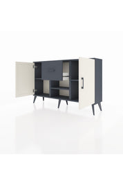 Arges Konsol 3 Raflı Tek Çekmeceli 2 Kapaklı 132x30x83 - S144M038V14A