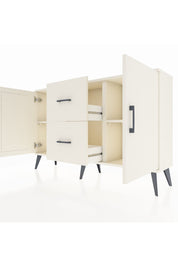 Arges Konsol 2 Raflı 2 Çekmeceli 2 Kapaklı 132x30x83 - S144M039V04A