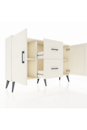 Arges Konsol 2 Raflı 2 Çekmeceli 2 Kapaklı 132x30x83 - S144M039V04A