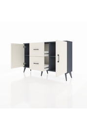 Arges Konsol 2 Raflı 2 Çekmeceli 2 Kapaklı 132x30x83 - S144M039V13A