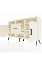 Arges Konsol 5 Raflı Tek Çekmeceli 2 Kapaklı 132x30x83 - S144M040V04A