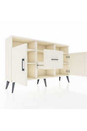 Arges Konsol 5 Raflı Tek Çekmeceli 2 Kapaklı 132x30x83 - S144M040V04A