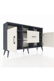 Arges Konsol 5 Raflı Tek Çekmeceli 2 Kapaklı 132x30x83 - S144M040V13A
