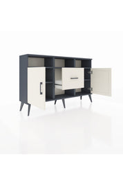 Arges Konsol 5 Raflı Tek Çekmeceli 2 Kapaklı 132x30x83 - S144M040V13A