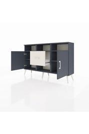 Arges Konsol 5 Raflı Tek Çekmeceli 2 Kapaklı 132x30x83 - S144M040V16A
