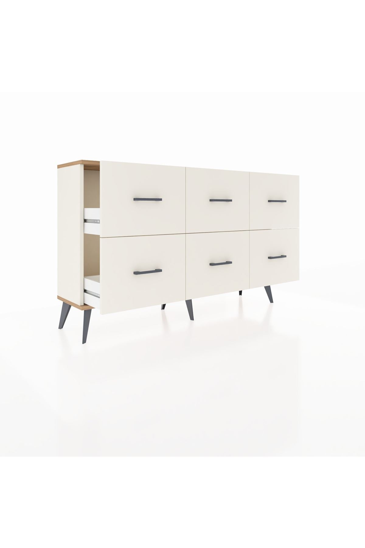 Arges Konsol 6 Çekmeceli 132x30x83 - S144M041V01A