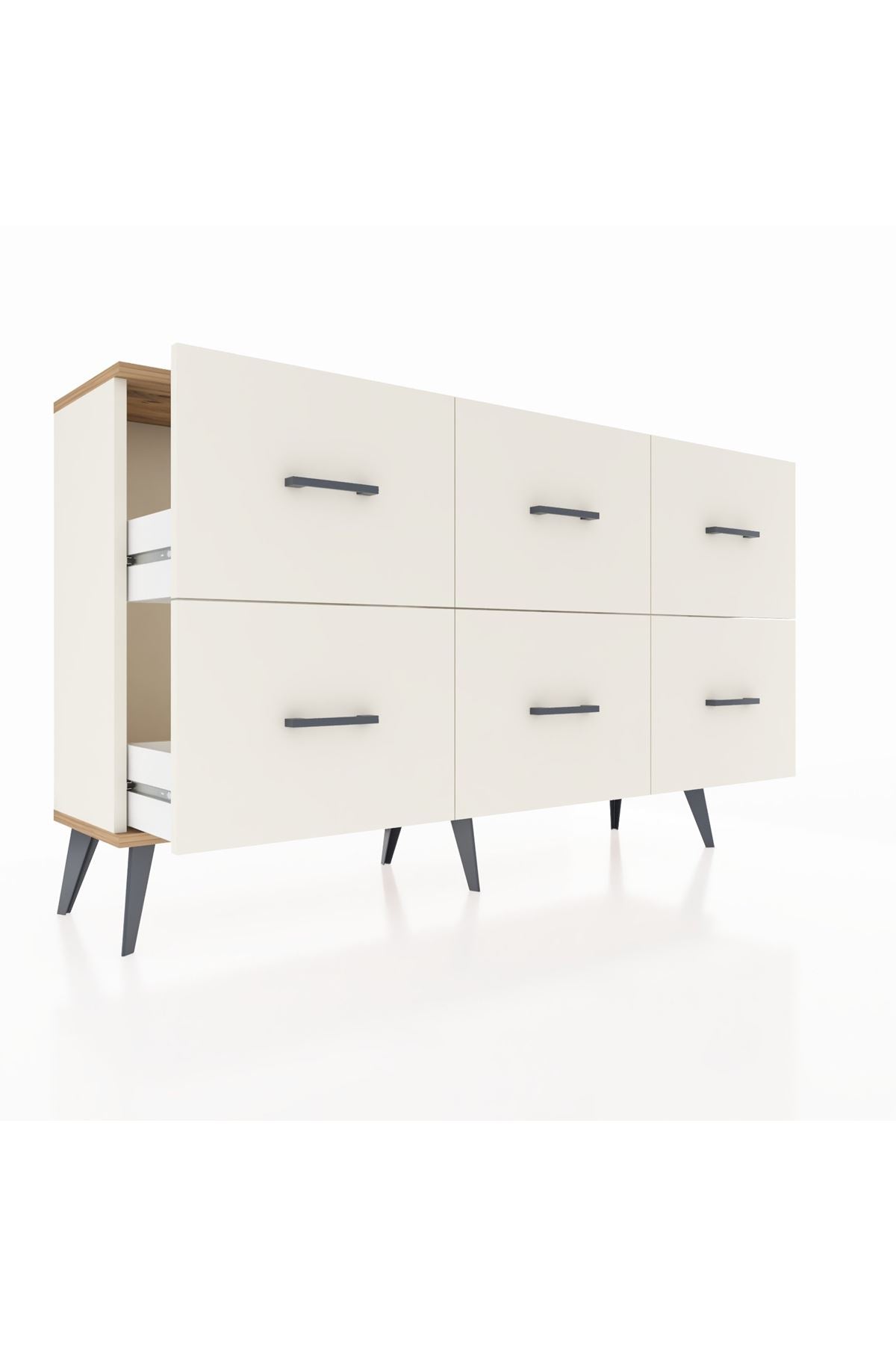 Arges Konsol 6 Çekmeceli 132x30x83 - S144M041V01A
