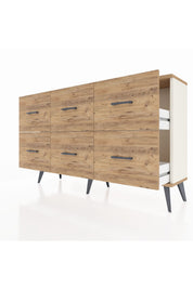 Arges Konsol 6 Çekmeceli 132x30x83 - S144M041V03A