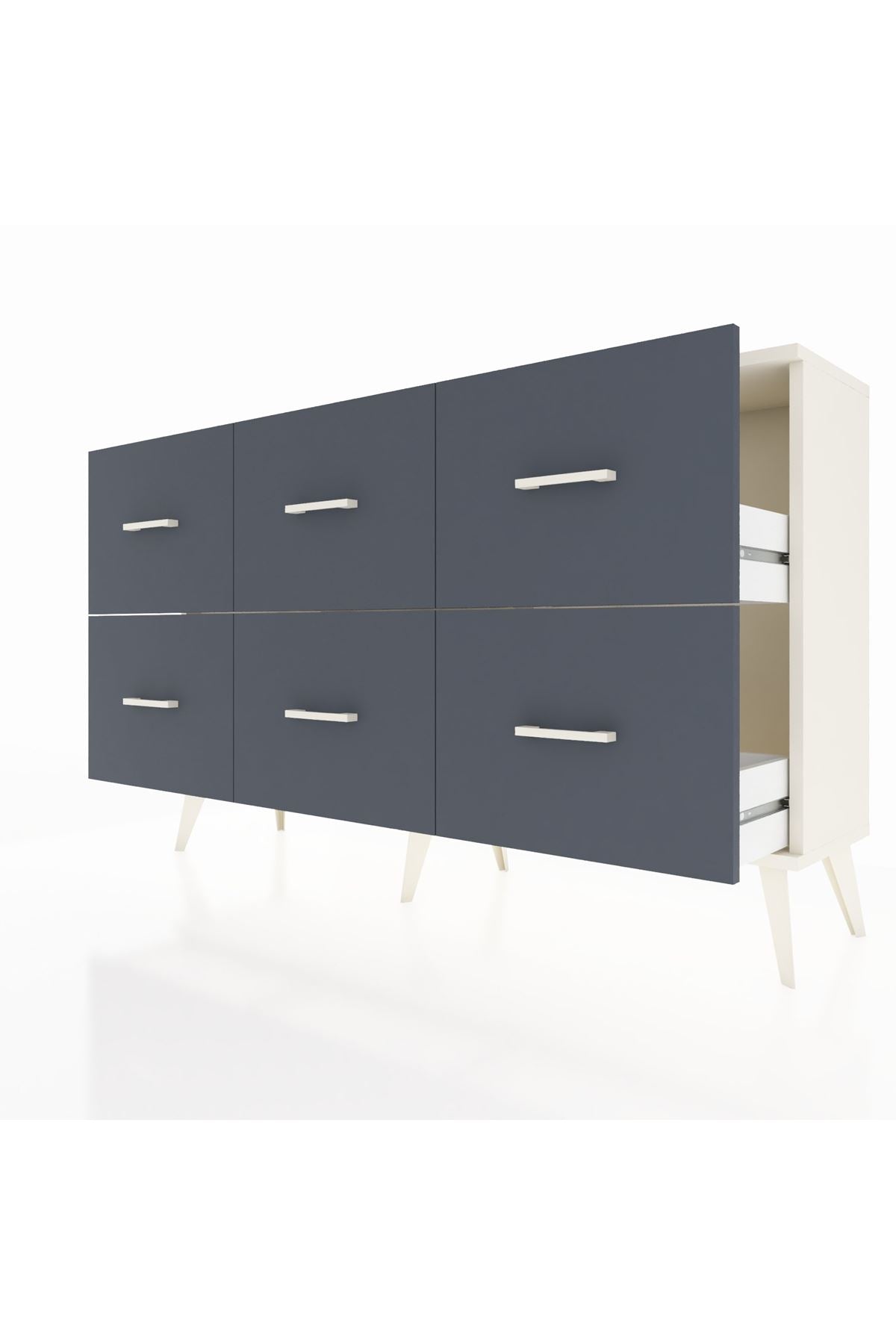 Arges Konsol 6 Çekmeceli 132x30x83 - S144M041V05A