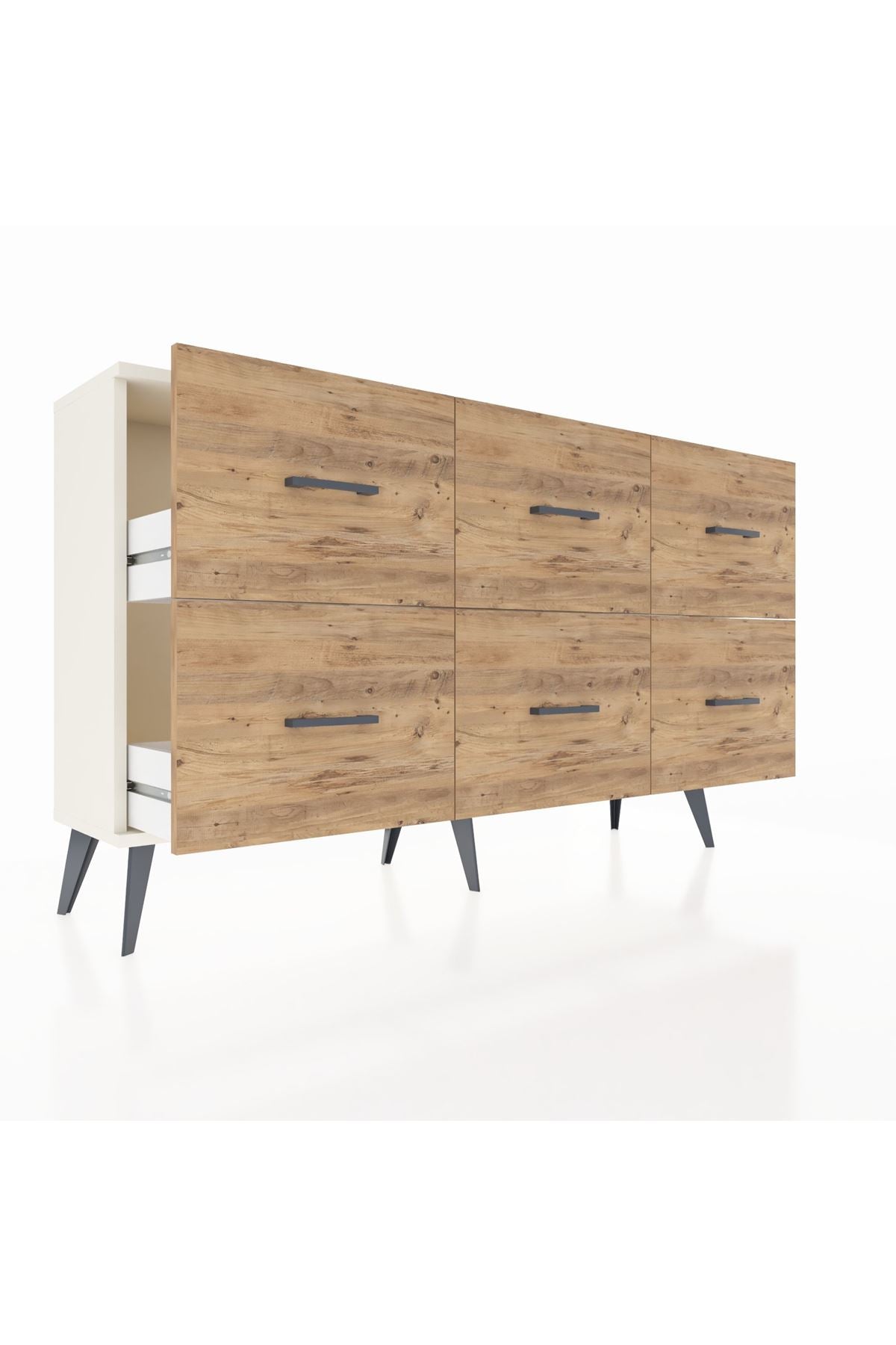 Arges Konsol 6 Çekmeceli 132x30x83 - S144M041V06A