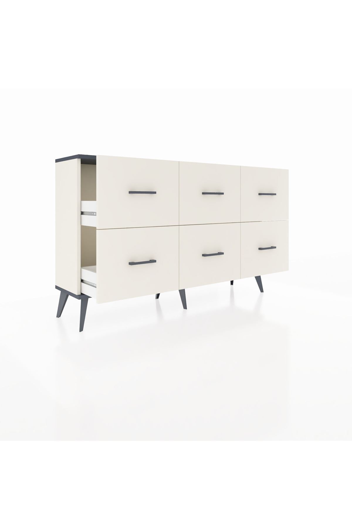 Arges Konsol 6 Çekmeceli 132x30x83 - S144M041V07A