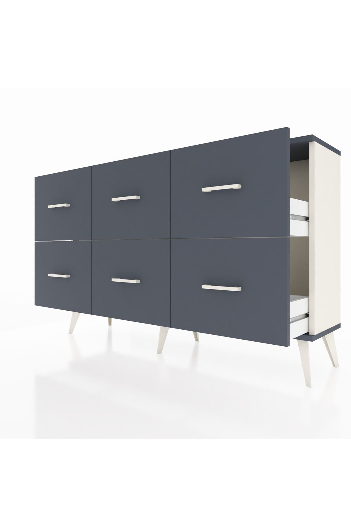 Arges Konsol 6 Çekmeceli 132x30x83 - S144M041V08A