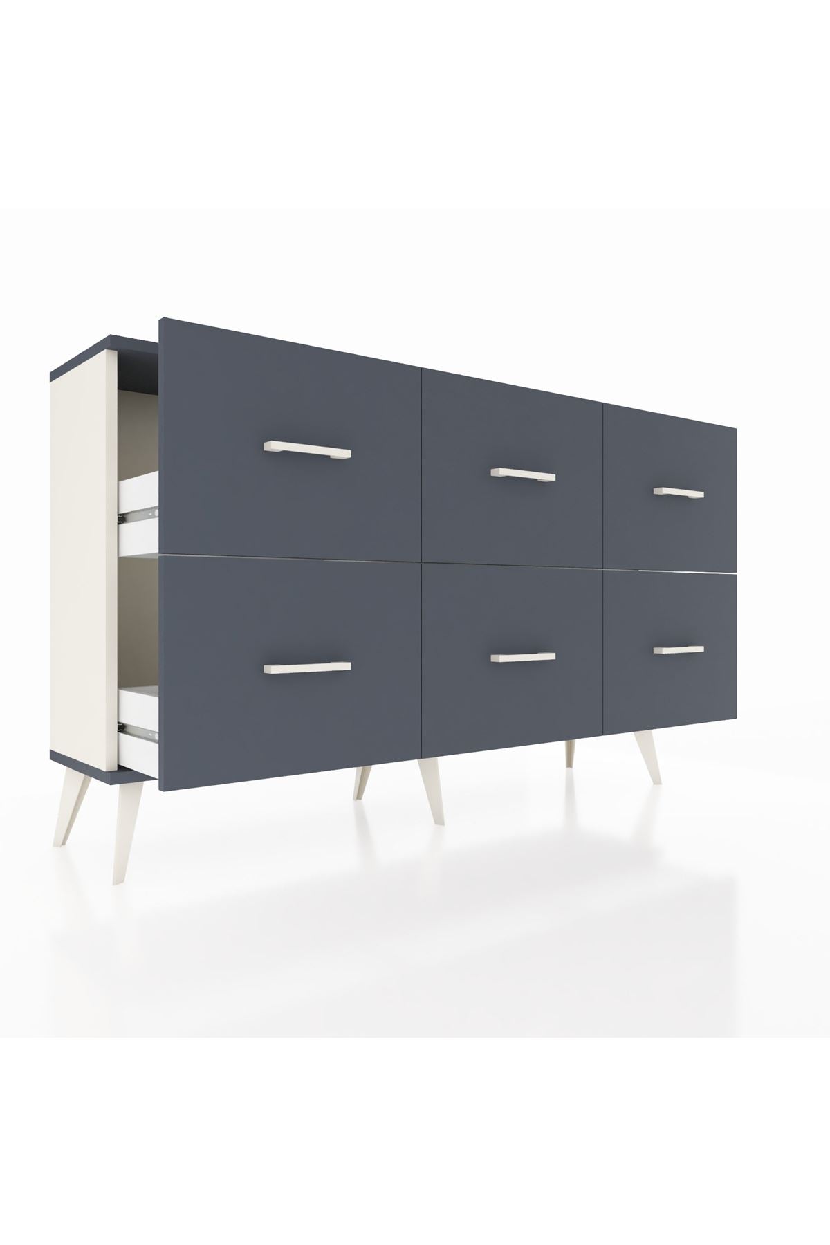 Arges Konsol 6 Çekmeceli 132x30x83 - S144M041V08A