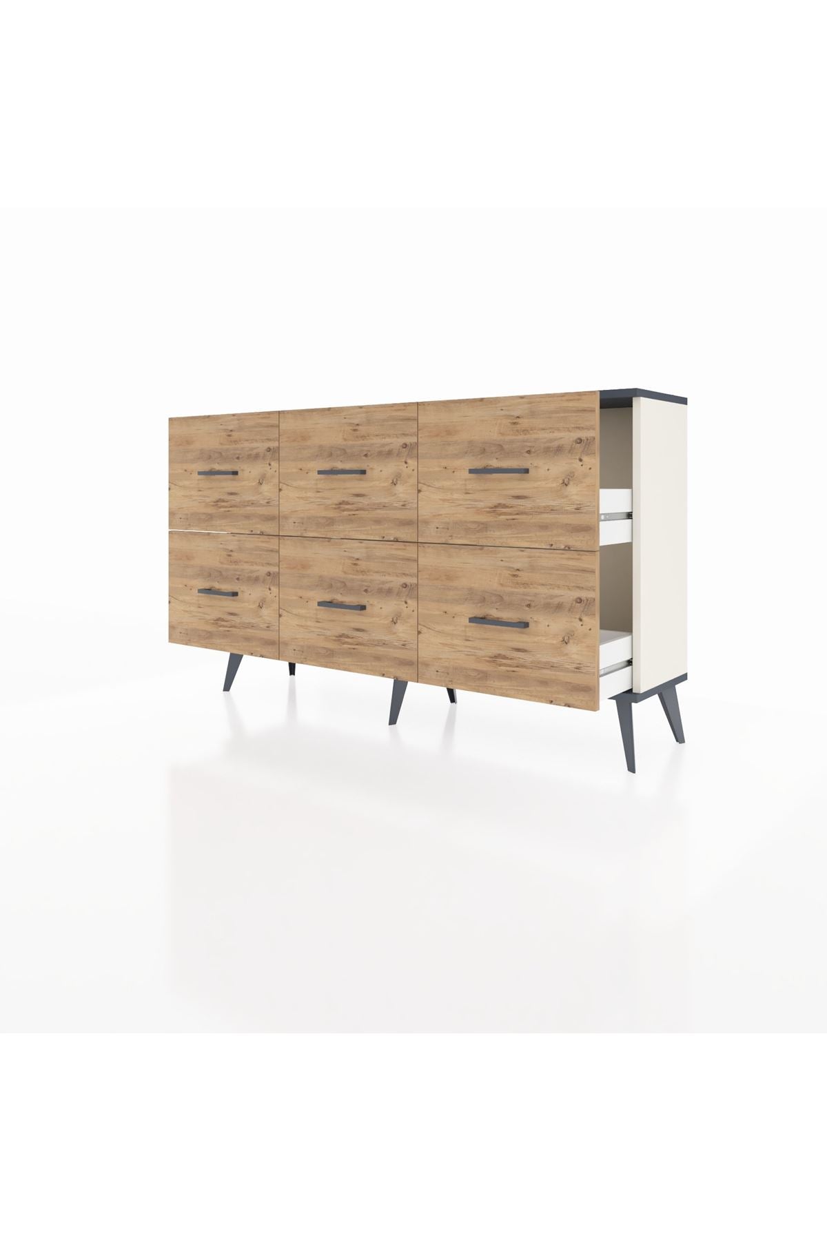 Arges Konsol 6 Çekmeceli 132x30x83 - S144M041V09A