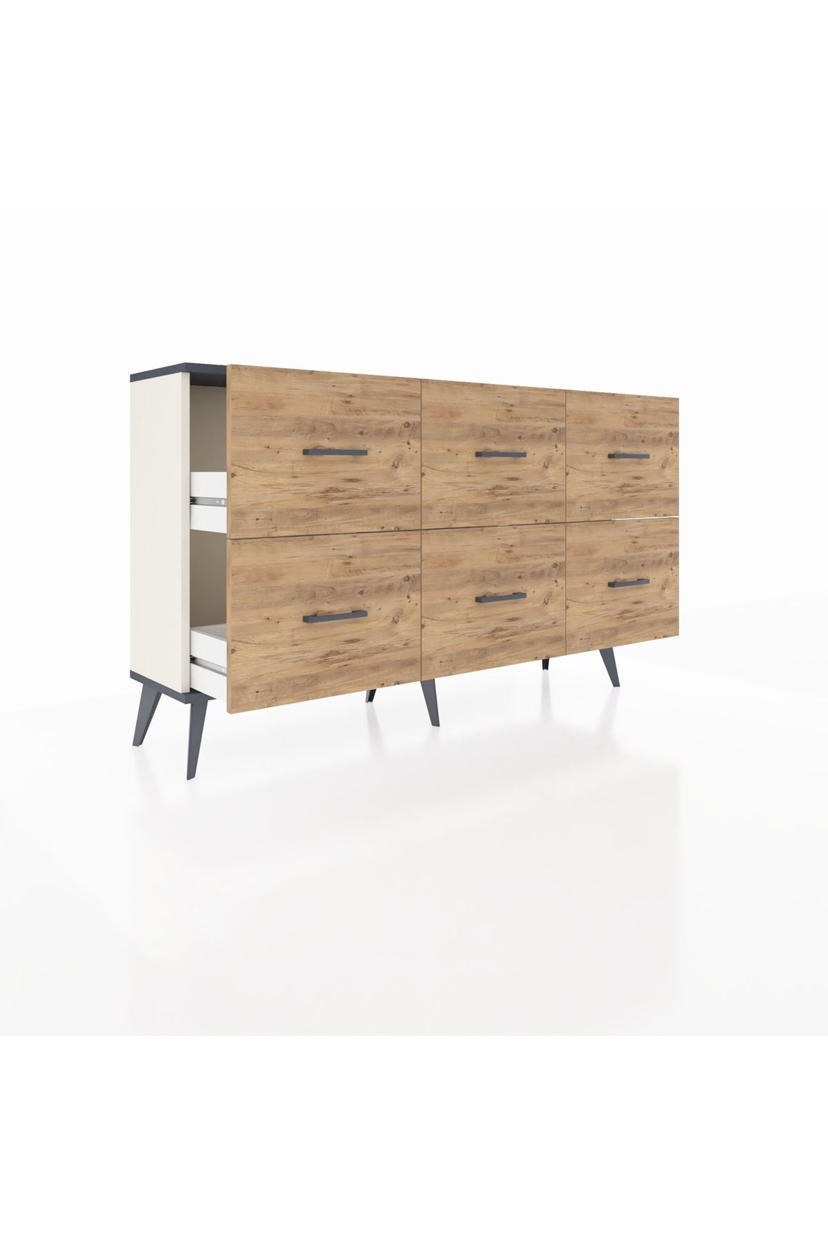 Arges Konsol 6 Çekmeceli 132x30x83 - S144M041V09A