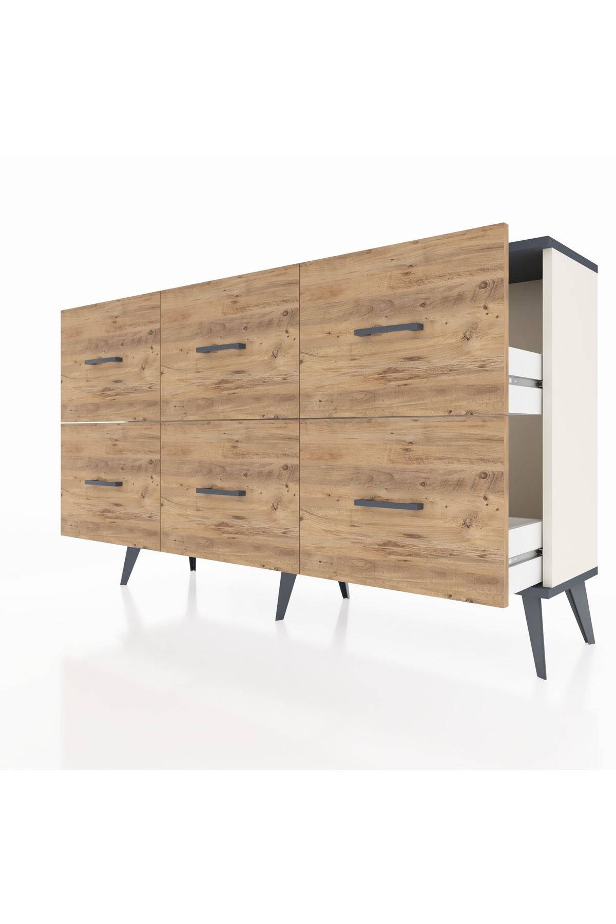 Arges Konsol 6 Çekmeceli 132x30x83 - S144M041V09A