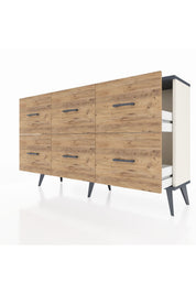 Arges Konsol 6 Çekmeceli 132x30x83 - S144M041V09A