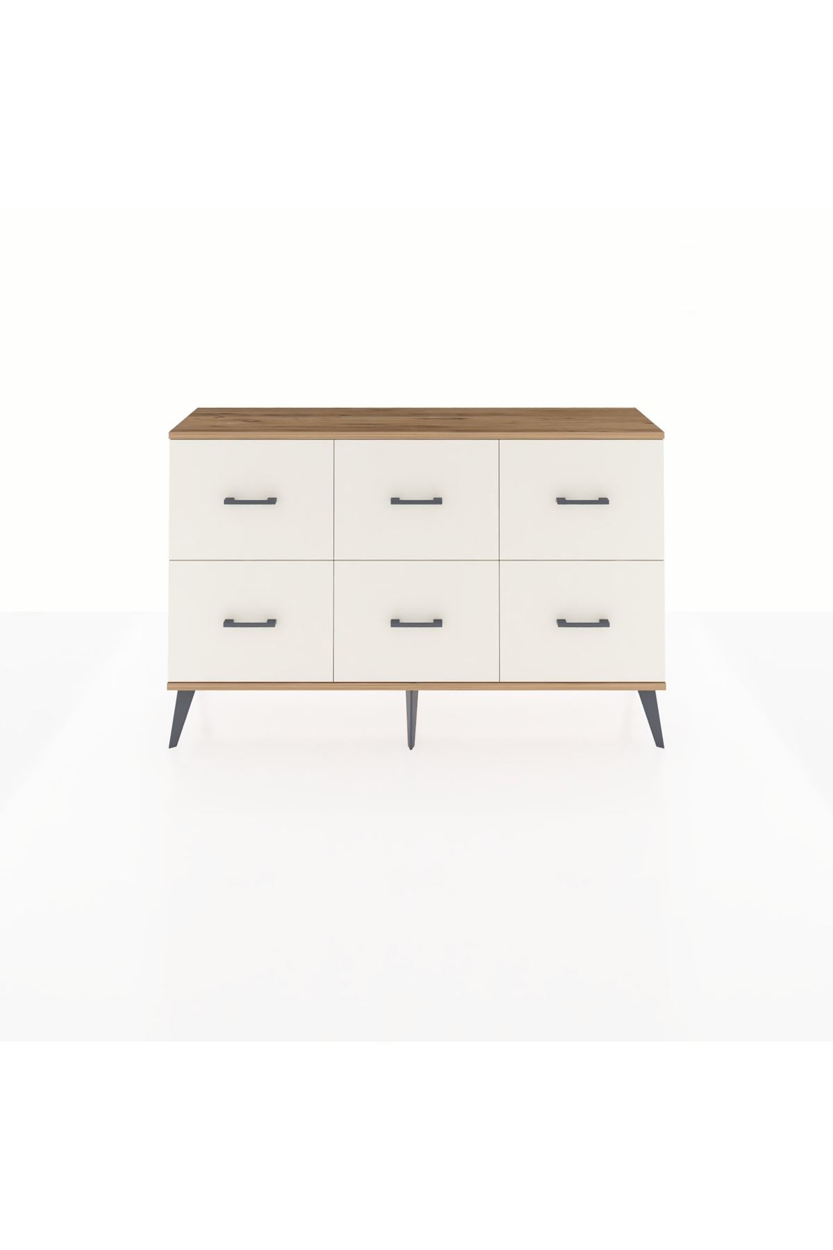 Arges Konsol 6 Çekmeceli 132x30x83 - S144M041V10A