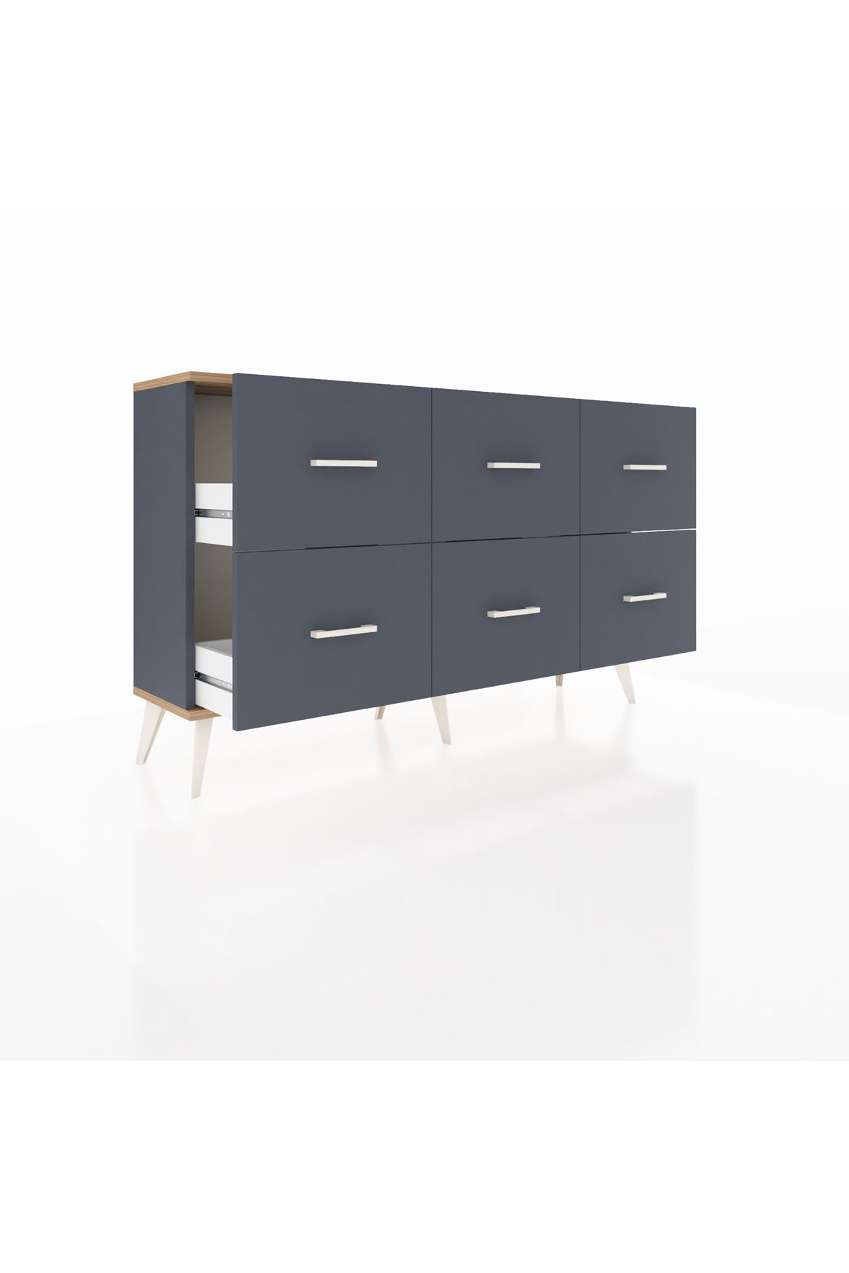 Arges Konsol 6 Çekmeceli 132x30x83 - S144M041V11A