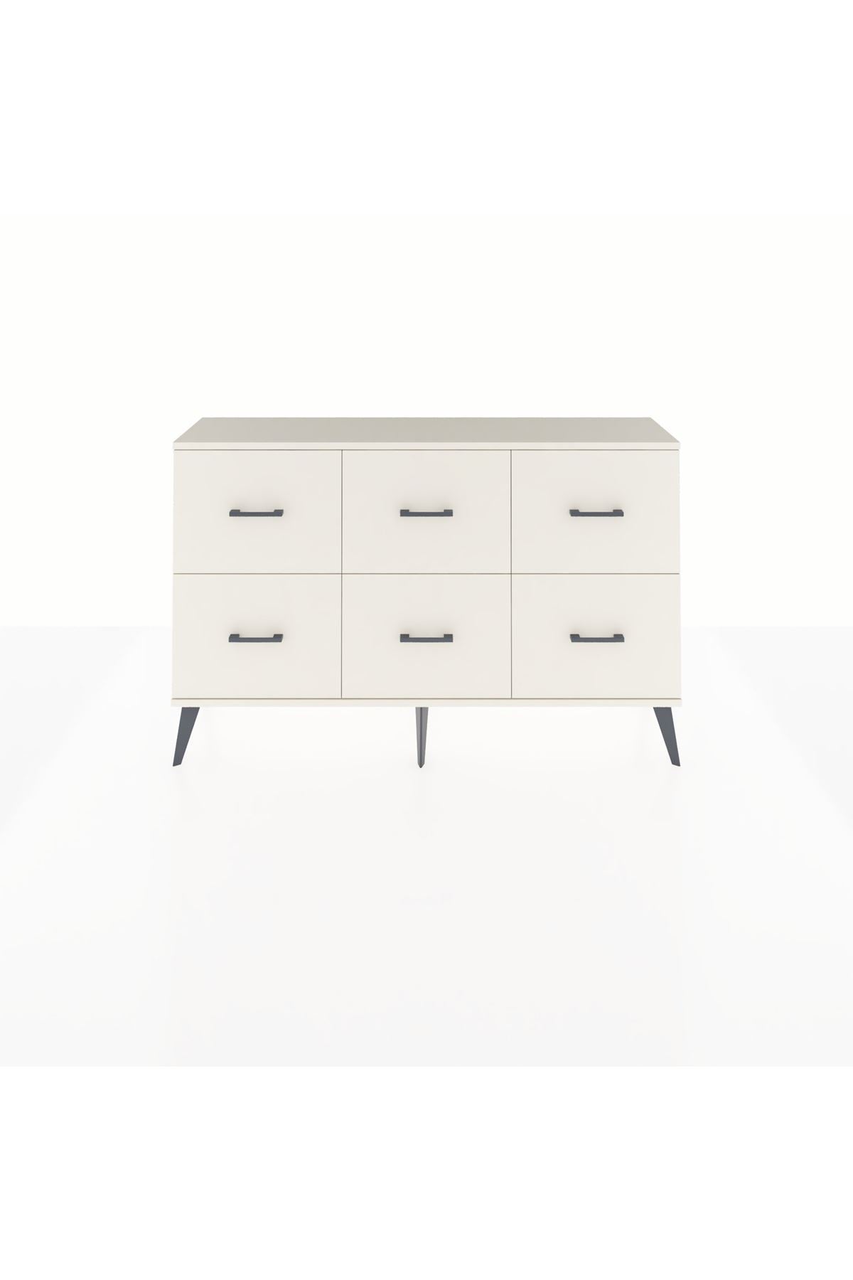 Arges Konsol 6 Çekmeceli 132x30x83 - S144M041V13A