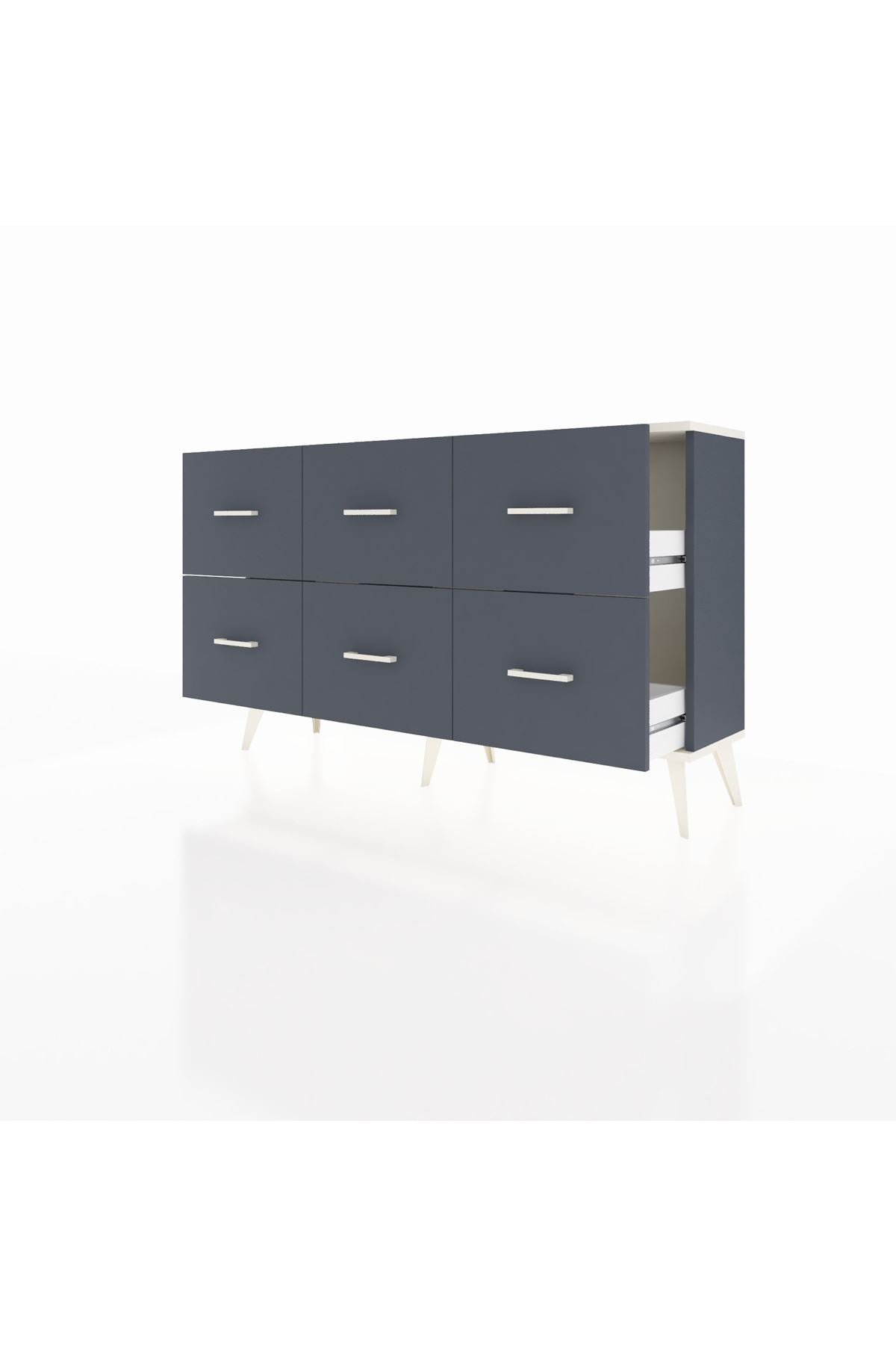 Arges Konsol 6 Çekmeceli 132x30x83 - S144M041V14A